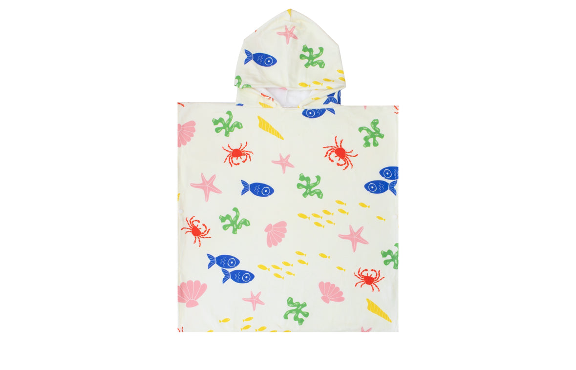 Hooded Beach Towel | Rock Pool