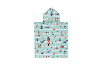 Hooded Beach Towel | Captain