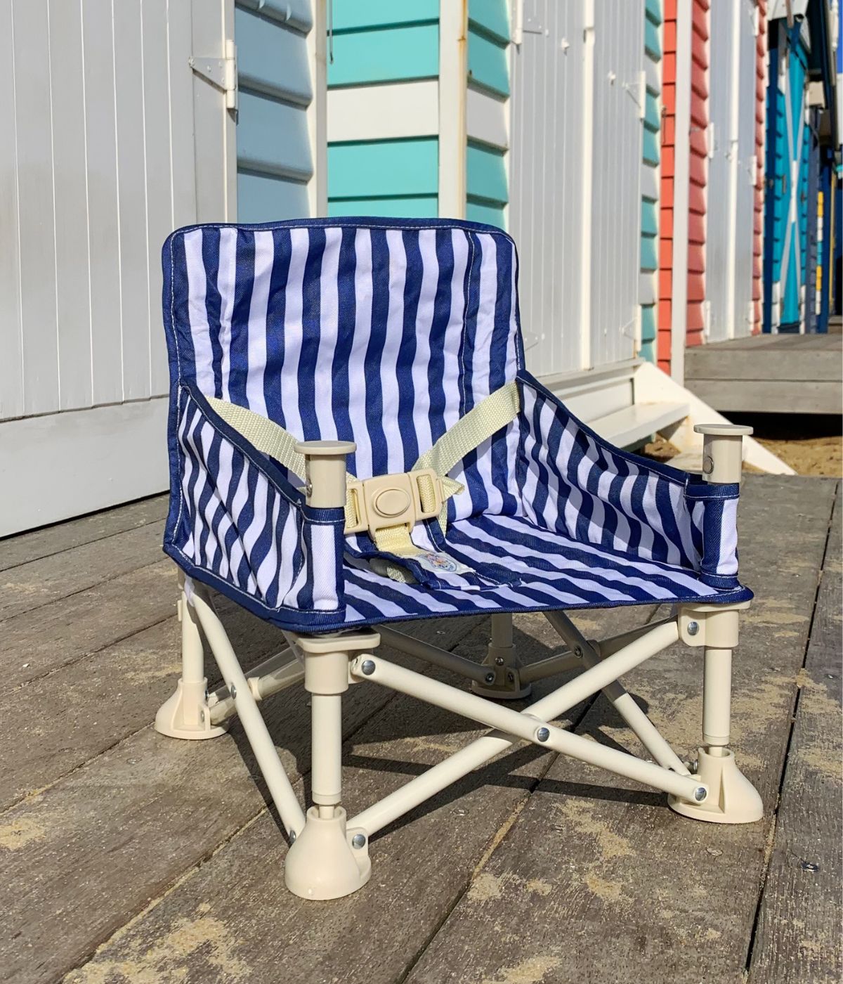 Blue baby hot sale chair